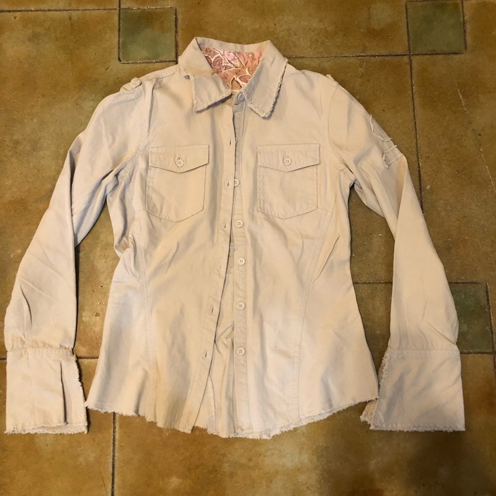 Button up top